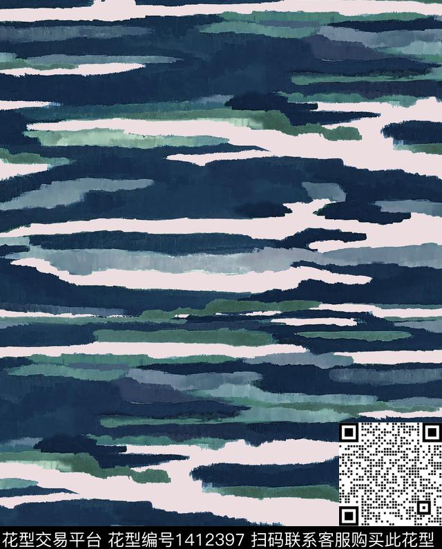 大牌风蜻蜓变色龙数码印花华亿平台下载（图片编号: 1412397） - 瓦栏（Walan）