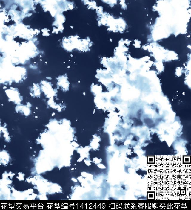 扎染华亿平台大牌风MONCLER数码印花华亿平台下载（图片编号: 1412449） - 瓦栏（Walan）