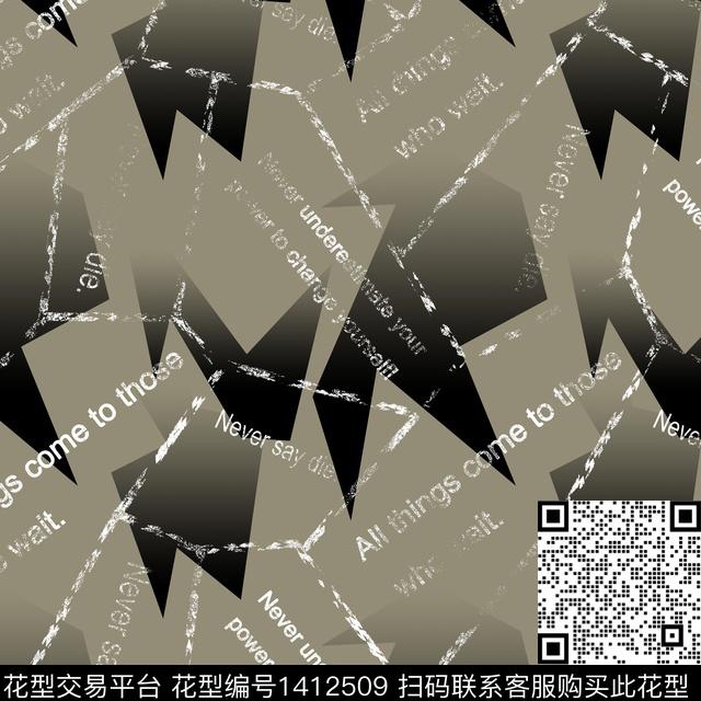 纸印花几何男装满版花传统印花华亿平台下载（图片编号: 1412509） - 瓦栏（Walan）