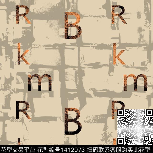纸印花几何男装满版花传统印花华亿平台下载（图片编号: 1412973） - 瓦栏（Walan）