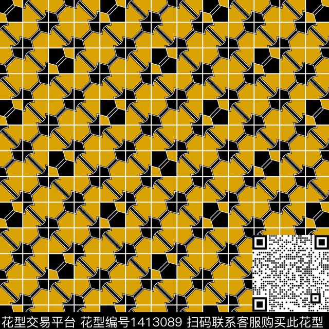 几何商务小碎花传统印花华亿平台下载（图片编号: 1413089） - 瓦栏（Walan）