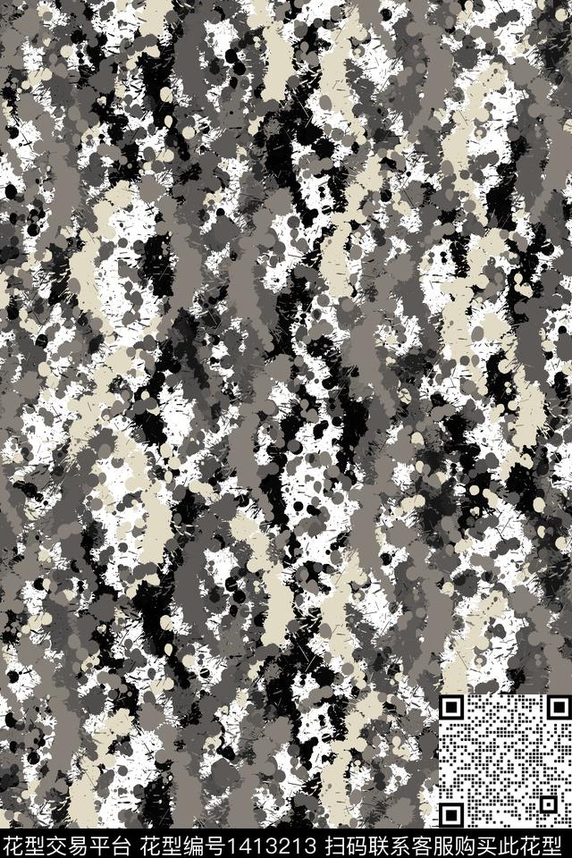 抽象男装家居服户外传统印花华亿平台下载（图片编号: 1413213） - 瓦栏（Walan）