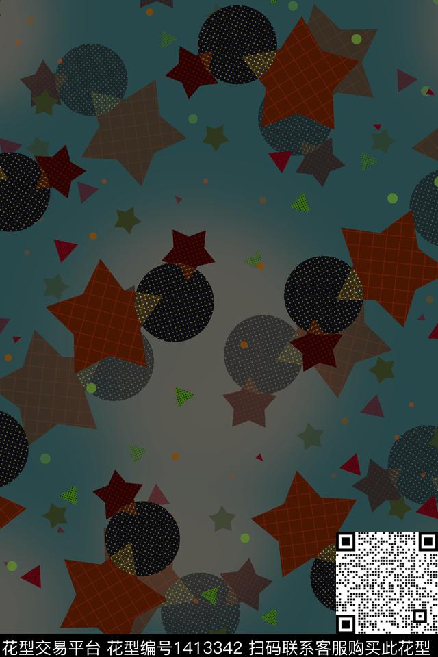 连衣裙香云纱中国风传统印花华亿平台下载（图片编号: 1413342） - 瓦栏（Walan）