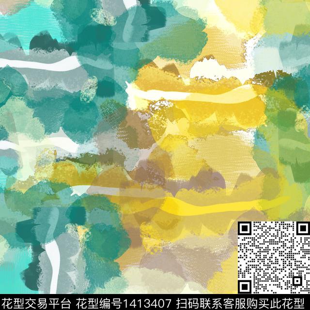 迷彩混合拼接条纹数码印花华亿平台下载（图片编号: 1413407） - 瓦栏（Walan）