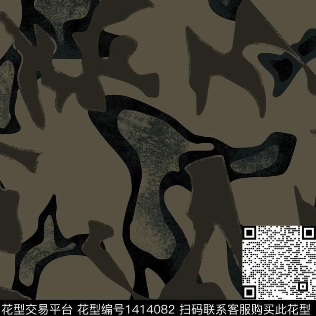 纸印花几何男装满版花传统印花华亿平台下载（图片编号: 1414082） - 瓦栏（Walan）