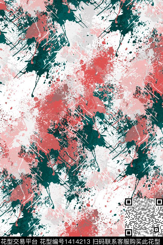 抽象男装家居服户外传统印花华亿平台下载（图片编号: 1414213） - 瓦栏（Walan）