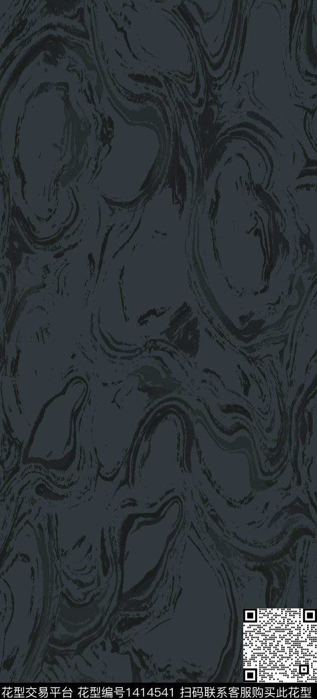 几何扎染华亿平台大牌风数码印花华亿平台下载（图片编号: 1414541） - 瓦栏（Walan）