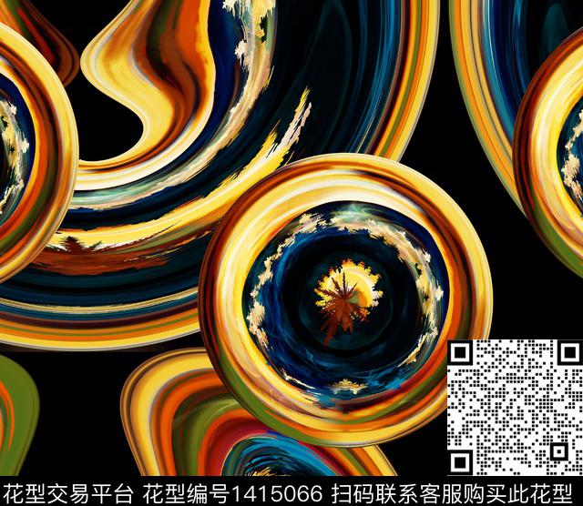 定位花扎染华亿平台风景定位数码印花华亿平台下载（图片编号: 1415066） - 瓦栏（Walan）