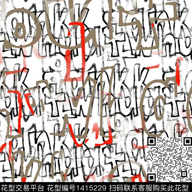 纸印花几何大牌风传统印花华亿平台下载（图片编号: 1415229） - 瓦栏（Walan）