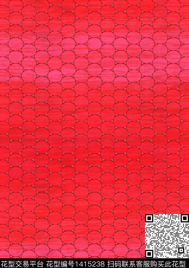 扎染华亿平台大牌风潮牌数码印花华亿平台下载（图片编号: 1415238） - 瓦栏（Walan）