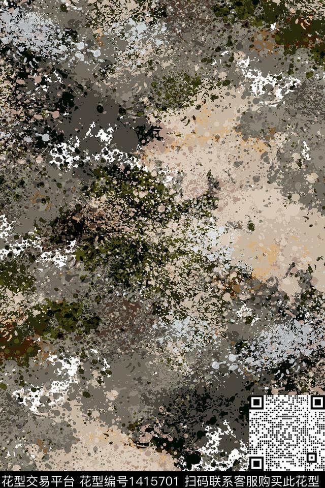 抽象男装家居服户外传统印花华亿平台下载（图片编号: 1415701） - 瓦栏（Walan）