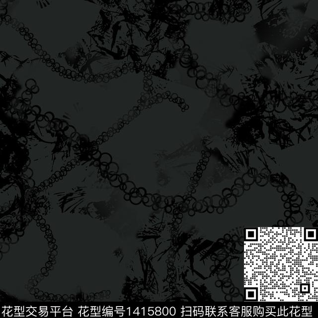 纸印花几何大牌风传统印花华亿平台下载（图片编号: 1415800） - 瓦栏（Walan）