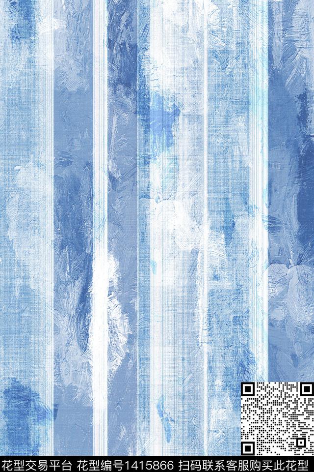 几何肌理扎染华亿平台数码印花华亿平台下载（图片编号: 1415866） - 瓦栏（Walan）