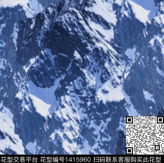 雪山审数码印花华亿平台下载（图片编号: 1415960） - 瓦栏（Walan）