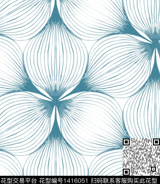 几何女装墙纸传统印花华亿平台下载（图片编号: 1416051） - 瓦栏（Walan）