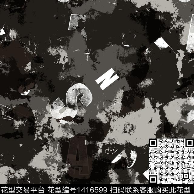 纸印花几何大牌风传统印花华亿平台下载（图片编号: 1416599） - 瓦栏（Walan）