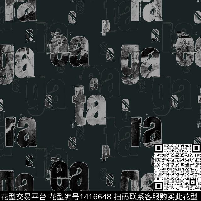 纸印花几何大牌风传统印花华亿平台下载（图片编号: 1416648） - 瓦栏（Walan）