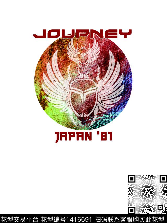 字母埃及甲壳虫数码印花华亿平台下载（图片编号: 1416691） - 瓦栏（Walan）