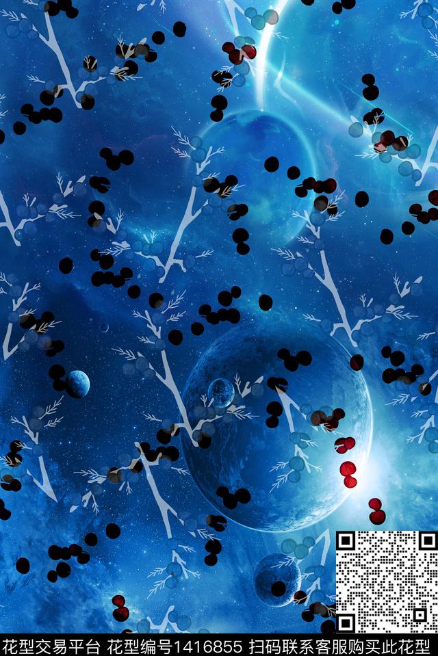 定位花数码印花华亿平台下载（图片编号: 1416855） - 瓦栏（Walan）