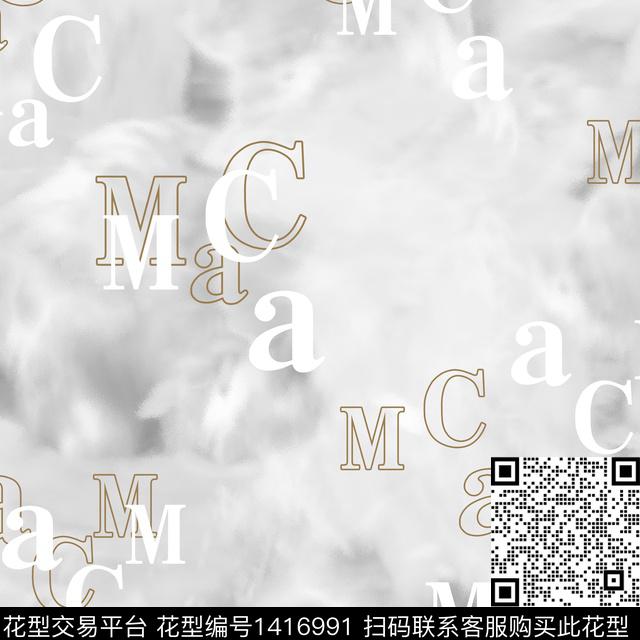 字母扎染华亿平台男装传统印花华亿平台下载（图片编号: 1416991） - 瓦栏（Walan）