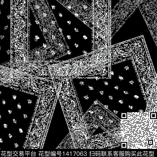 时尚肌理女装传统印花华亿平台下载（图片编号: 1417063） - 瓦栏（Walan）