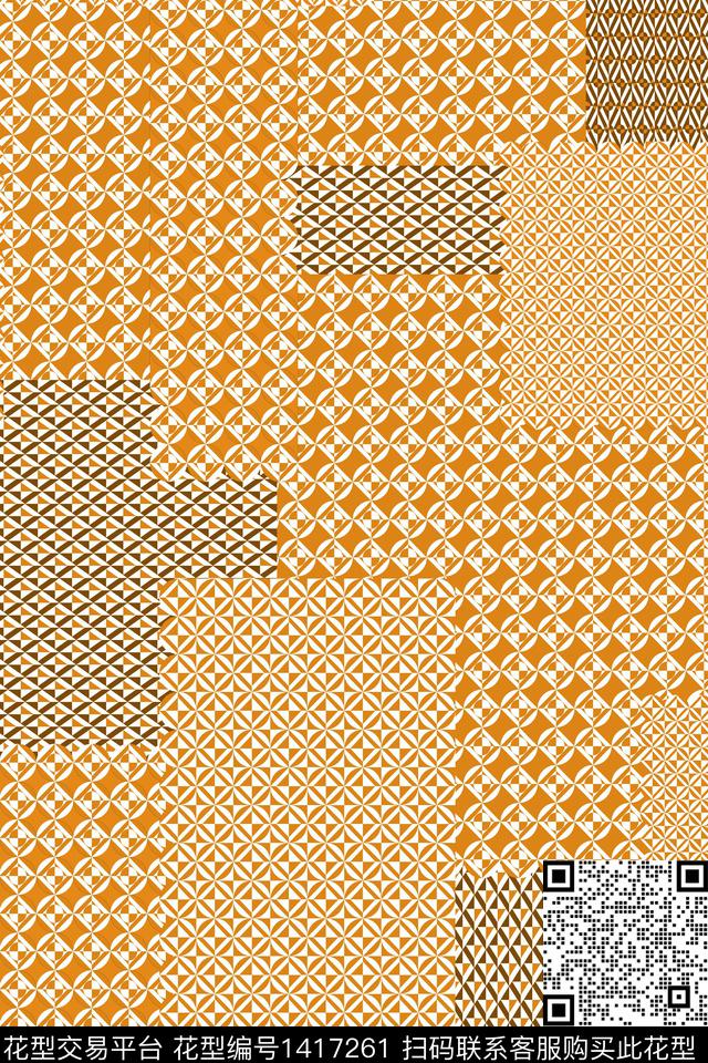 几何民族风大牌风传统印花华亿平台下载（图片编号: 1417261） - 瓦栏（Walan）