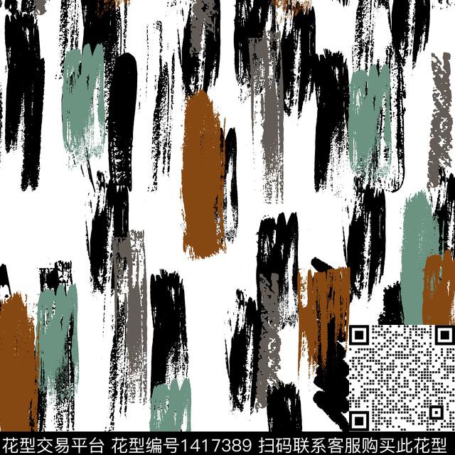 纸印花几何大牌风传统印花华亿平台下载（图片编号: 1417389） - 瓦栏（Walan）