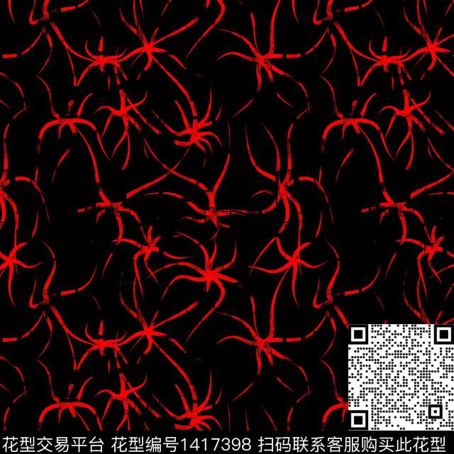 纸印花几何大牌风传统印花华亿平台下载（图片编号: 1417398） - 瓦栏（Walan）