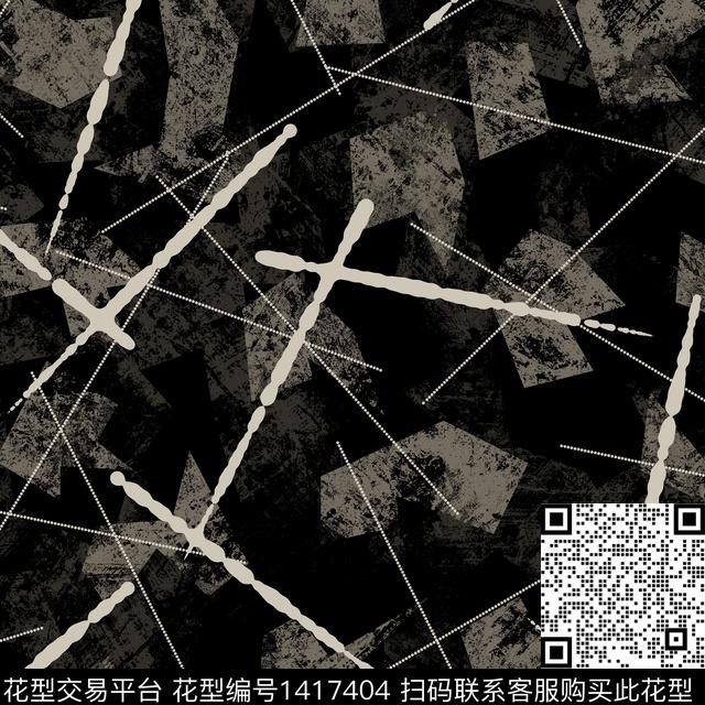 纸印花几何大牌风传统印花华亿平台下载（图片编号: 1417404） - 瓦栏（Walan）