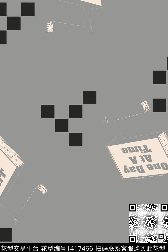 简约休闲几何男装数码印花华亿平台下载（图片编号: 1417466） - 瓦栏（Walan）