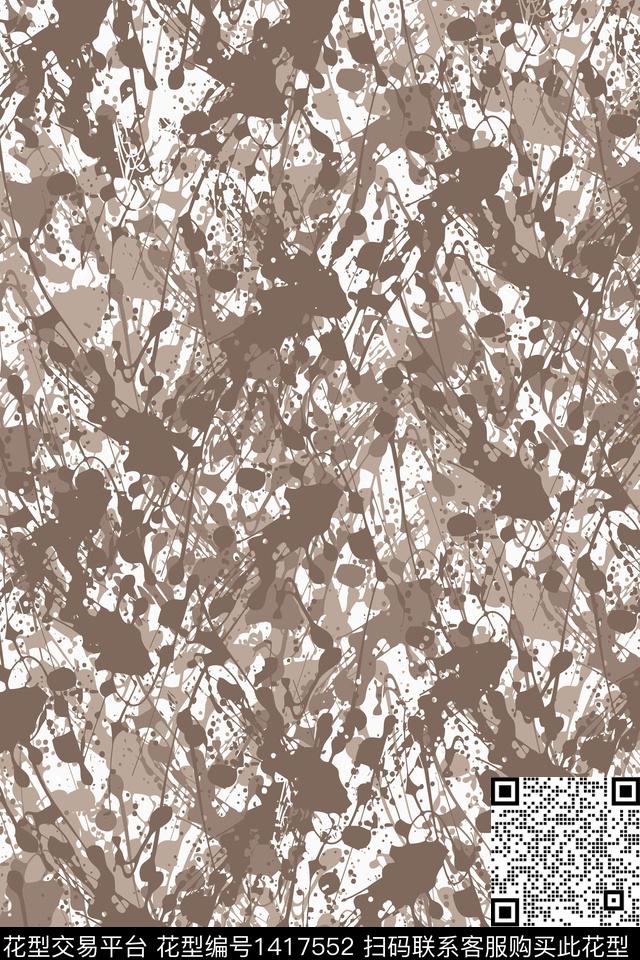 抽象男装家居服户外传统印花华亿平台下载（图片编号: 1417552） - 瓦栏（Walan）