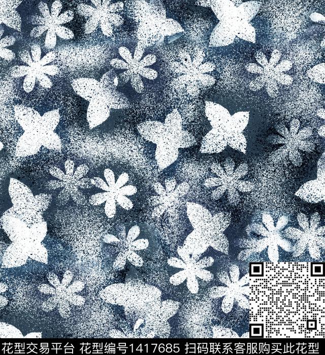 渐变大牌男装LV数码印花华亿平台下载（图片编号: 1417685） - 瓦栏（Walan）