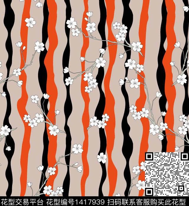 连衣裙女装真丝传统印花华亿平台下载（图片编号: 1417939） - 瓦栏（Walan）