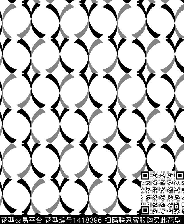 几何商务小碎花传统印花华亿平台下载（图片编号: 1418396） - 瓦栏（Walan）