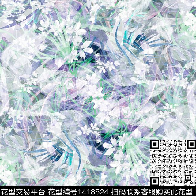 简约复古大牌风数码印花华亿平台下载（图片编号: 1418524） - 瓦栏（Walan）