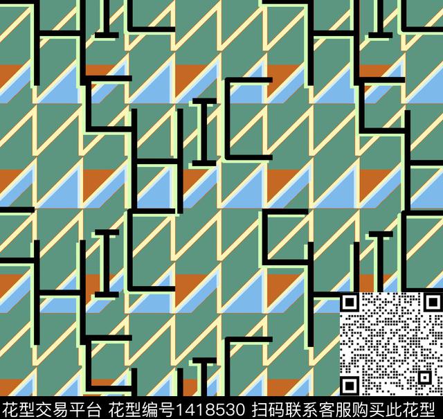 时尚字母大牌风传统印花华亿平台下载（图片编号: 1418530） - 瓦栏（Walan）