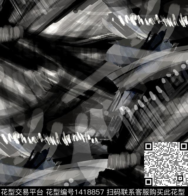 羽绒服迷彩笔触数码印花华亿平台下载（图片编号: 1418857） - 瓦栏（Walan）