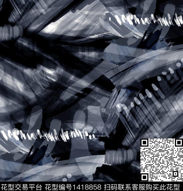 羽绒服迷彩笔触数码印花华亿平台下载（图片编号: 1418858） - 瓦栏（Walan）