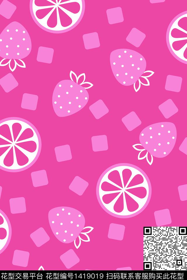 卡通创意数码印花华亿平台下载（图片编号: 1419019） - 瓦栏（Walan）