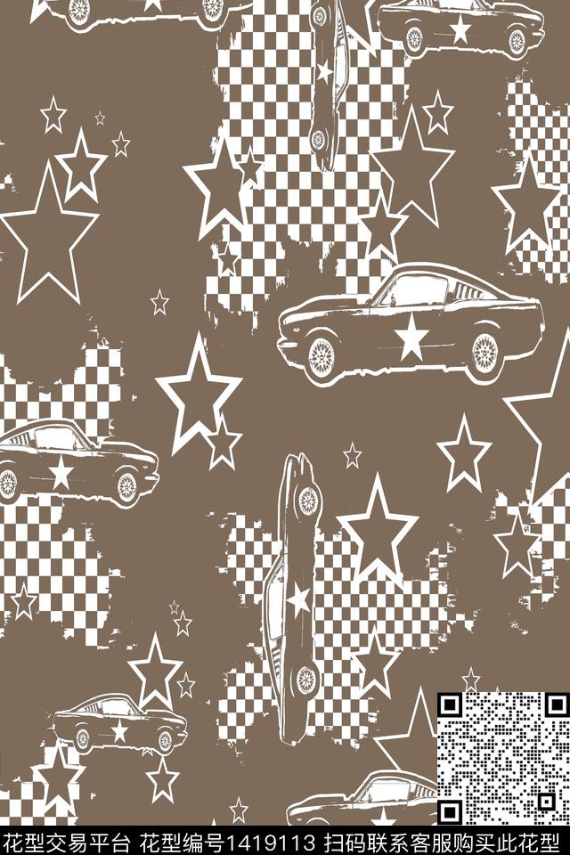 大牌风数码华亿平台几何数码印花华亿平台下载（图片编号: 1419113） - 瓦栏（Walan）