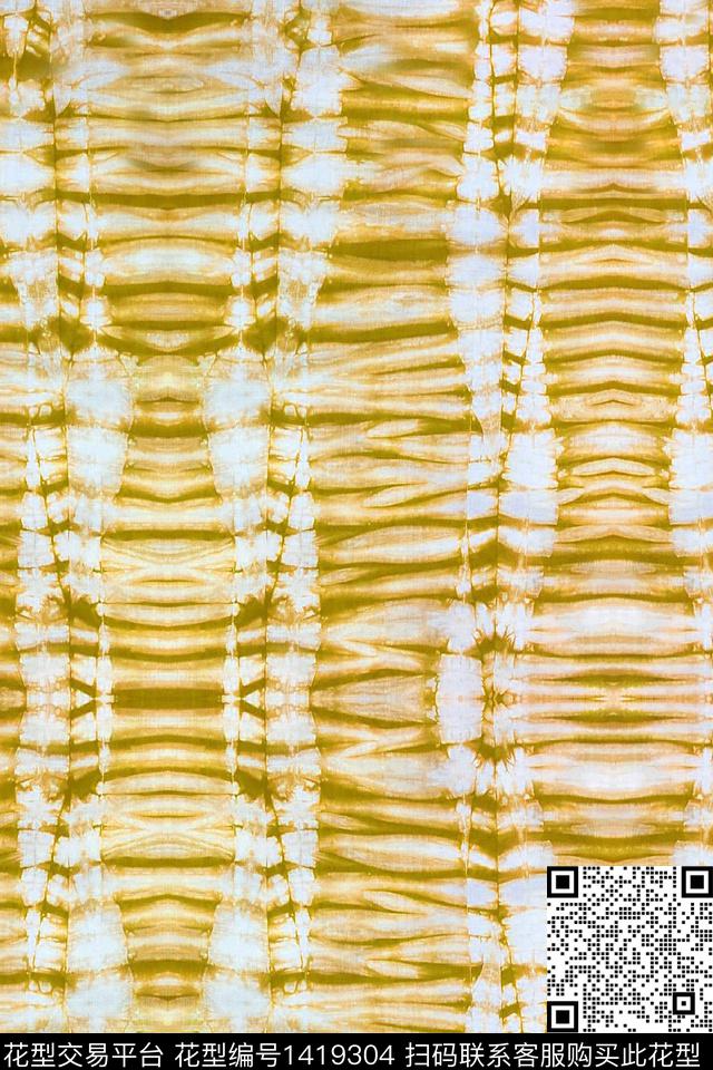 数码华亿平台扎染华亿平台女装数码印花华亿平台下载（图片编号: 1419304） - 瓦栏（Walan）