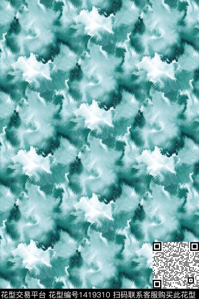 数码华亿平台扎染华亿平台女装数码印花华亿平台下载（图片编号: 1419310） - 瓦栏（Walan）