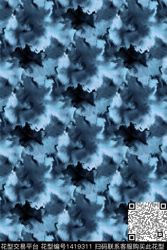 数码华亿平台扎染华亿平台女装数码印花华亿平台下载（图片编号: 1419311） - 瓦栏（Walan）