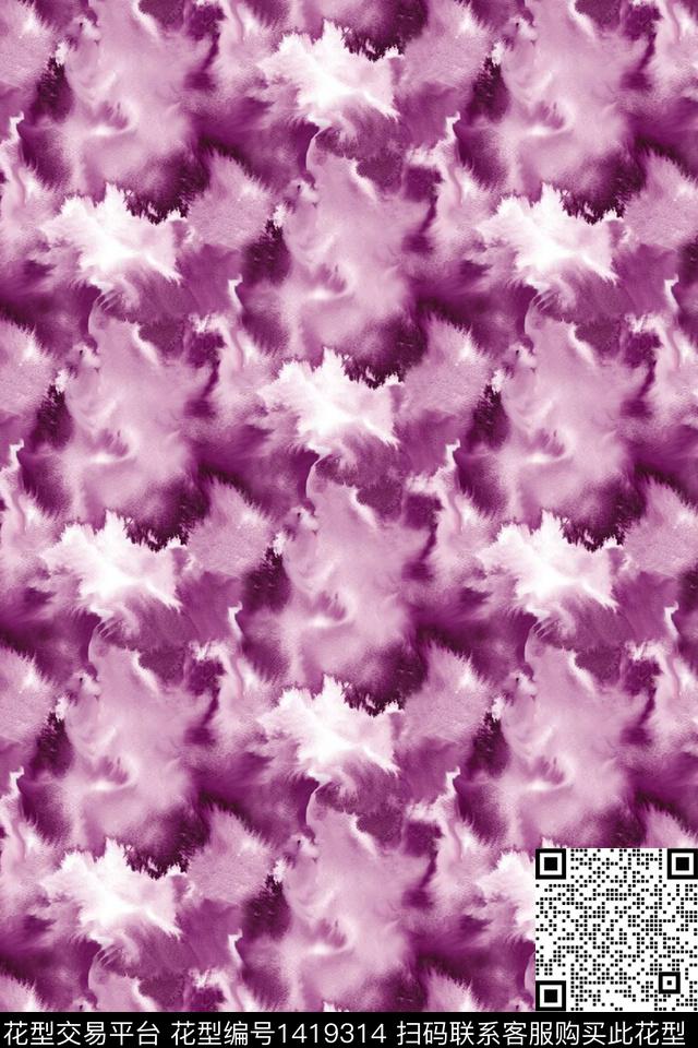 数码华亿平台扎染华亿平台女装数码印花华亿平台下载（图片编号: 1419314） - 瓦栏（Walan）