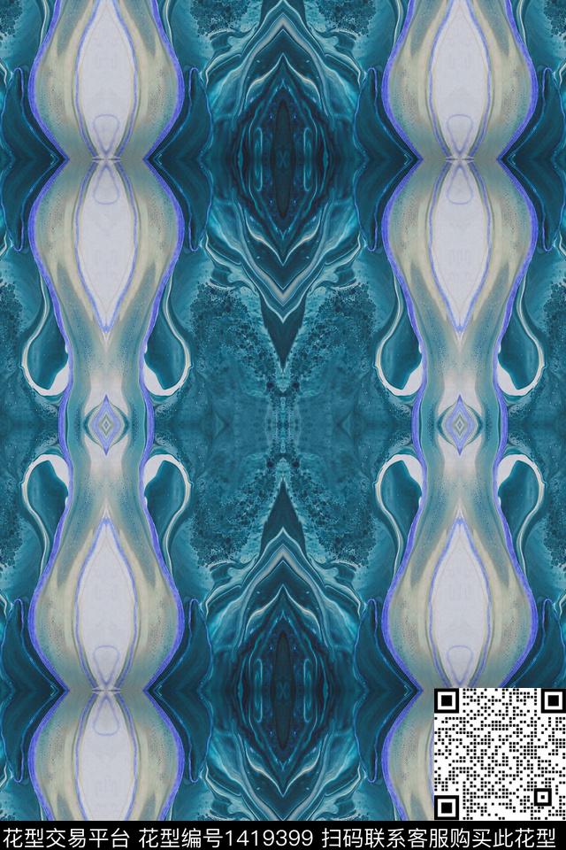 数码华亿平台女装复古数码印花华亿平台下载（图片编号: 1419399） - 瓦栏（Walan）