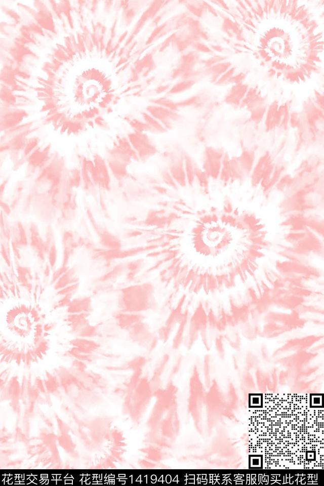 渐变数码华亿平台扎染华亿平台数码印花华亿平台下载（图片编号: 1419404） - 瓦栏（Walan）