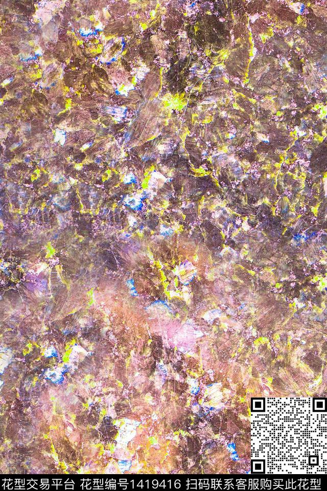 渐变珠宝宝石纹理数码印花华亿平台下载（图片编号: 1419416） - 瓦栏（Walan）