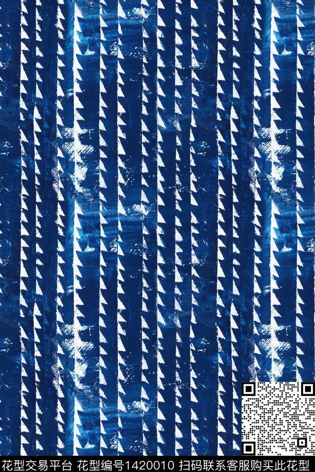 花卉抽象数码印花华亿平台下载（图片编号: 1420010） - 瓦栏（Walan）