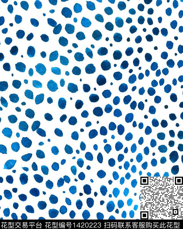 几何肌理抽象数码印花华亿平台下载（图片编号: 1420223） - 瓦栏（Walan）