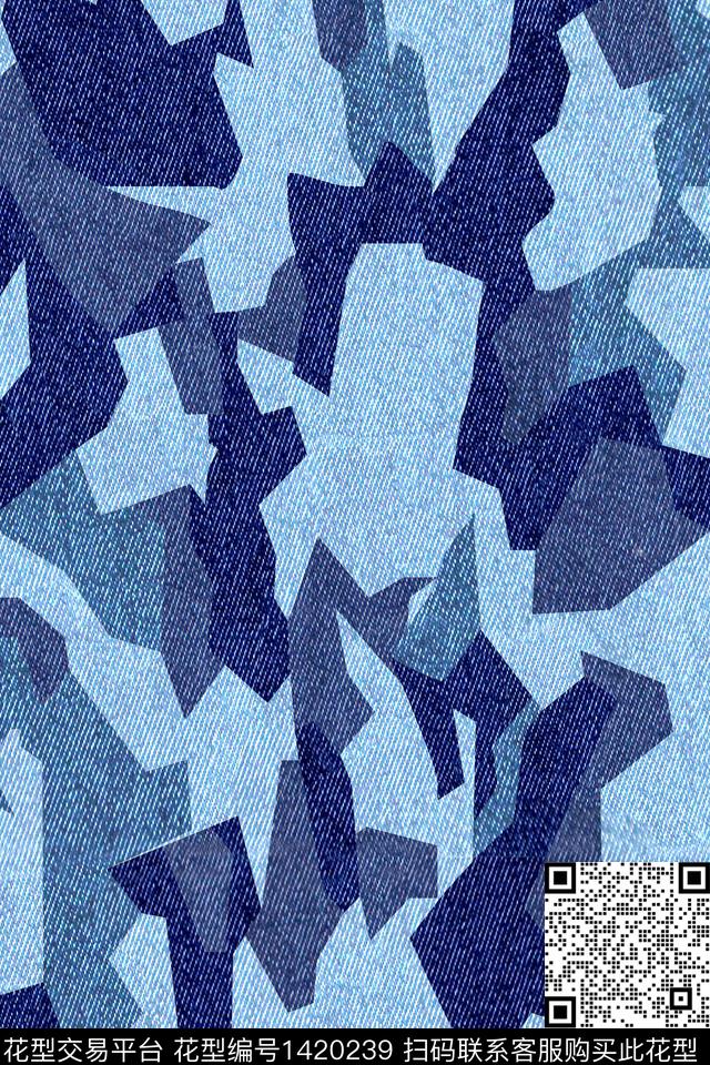 几何肌理纹理数码印花华亿平台下载（图片编号: 1420239） - 瓦栏（Walan）
